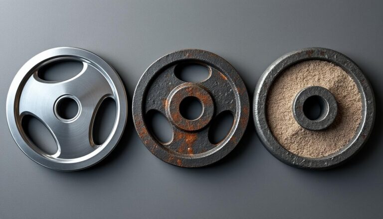 Plaque gilet lesté : acier, fonte ou sable – quel matériau choisir ?