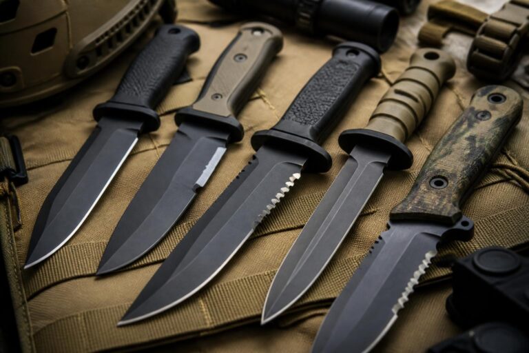 Couteaux militaires forces spéciales : les modèles réglementaires