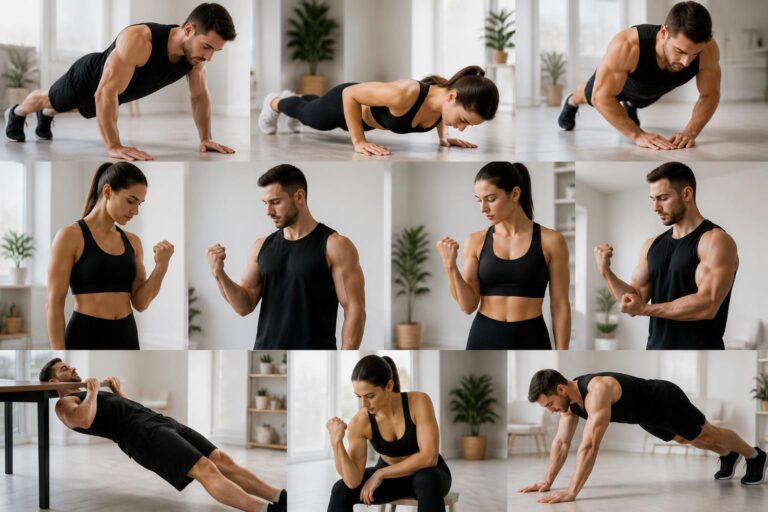 Exercice biceps sans matériel : 8 mouvements efficaces