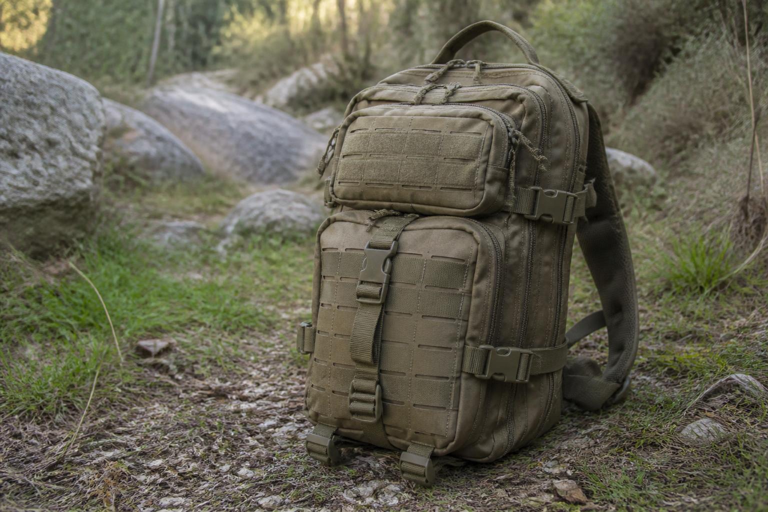 découvrez le sac à dos tactique 30l, le format parfait pour le rucking alliant capacité, confort et robustesse. idéal pour vos entraînements et aventures en pleine nature.