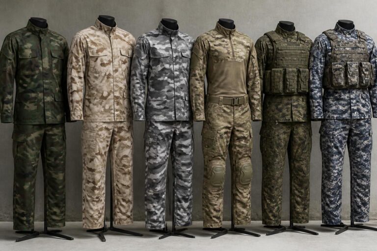 Vêtement militaire de camouflage : guide des motifs et usages