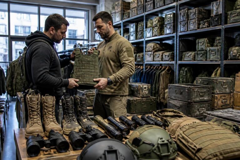 Surplus militaire : le guide pour acheter malin en 2026