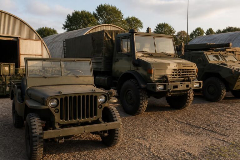 Surplus militaire véhicule occasion : où trouver une Jeep ou un Unimog