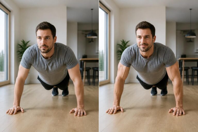 Faire 20 pompes par jour : les résultats après 30 jours